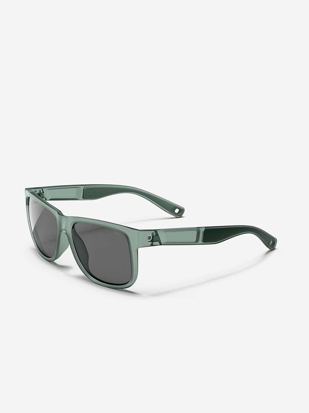 

Quechua By Decathlon Adult Blue CAT3 Rectangular Sunglasses, Black