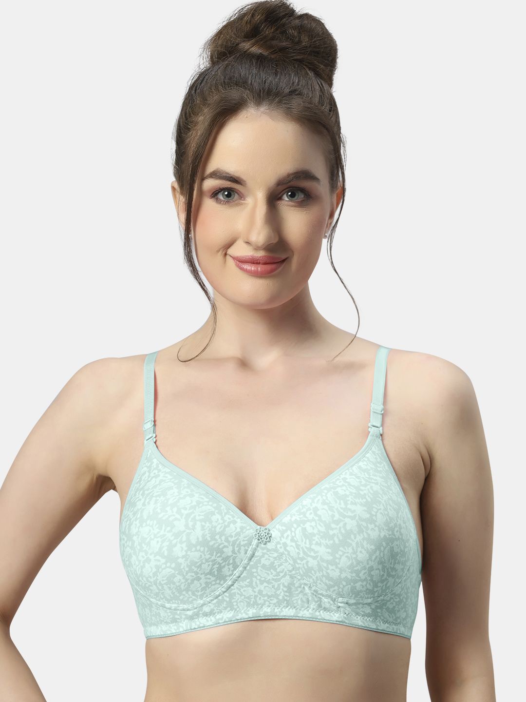 

Sonari Floral Bra Medium Coverage Lightly Padded, Green