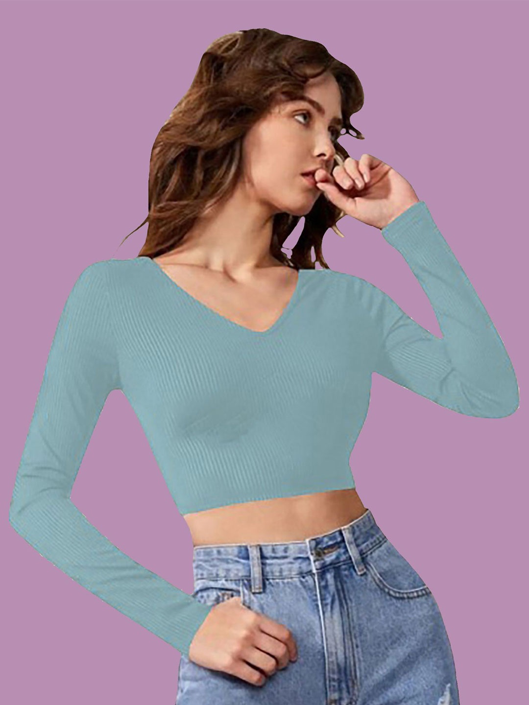 

Dream Beauty Fashion Crop Top, Teal