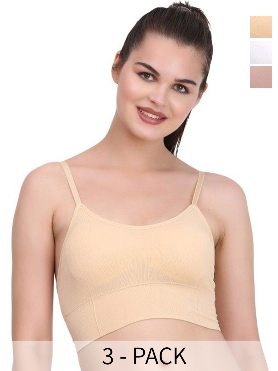 

Taslar Bra Full Coverage Lightly Padded, White