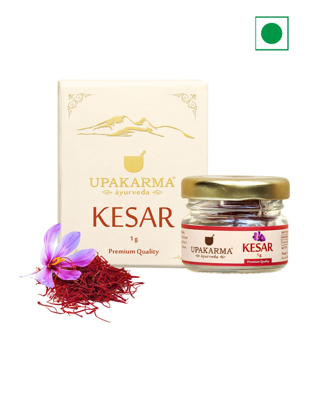 

UPAKARMA Kashmiri Kesar For Skin & Health - 1 g, Beige