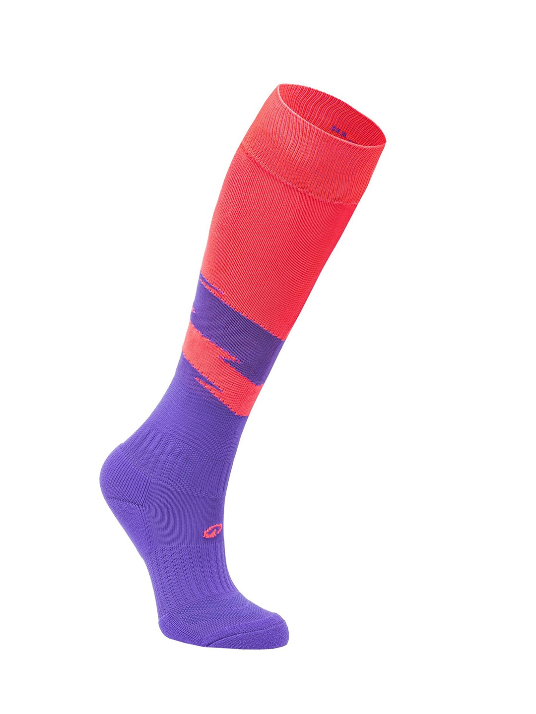 

Kipsta By Decathlon Boys Viralto Patterned Knee-Length Football Socks, Purple