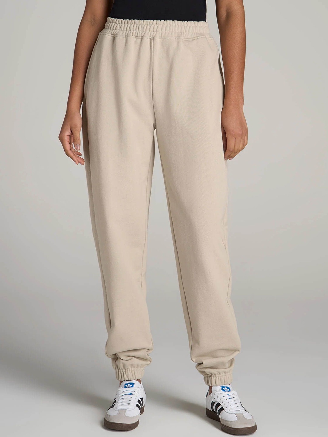 

FNOCKS Women Ultra Straight Fit Trousers, Beige