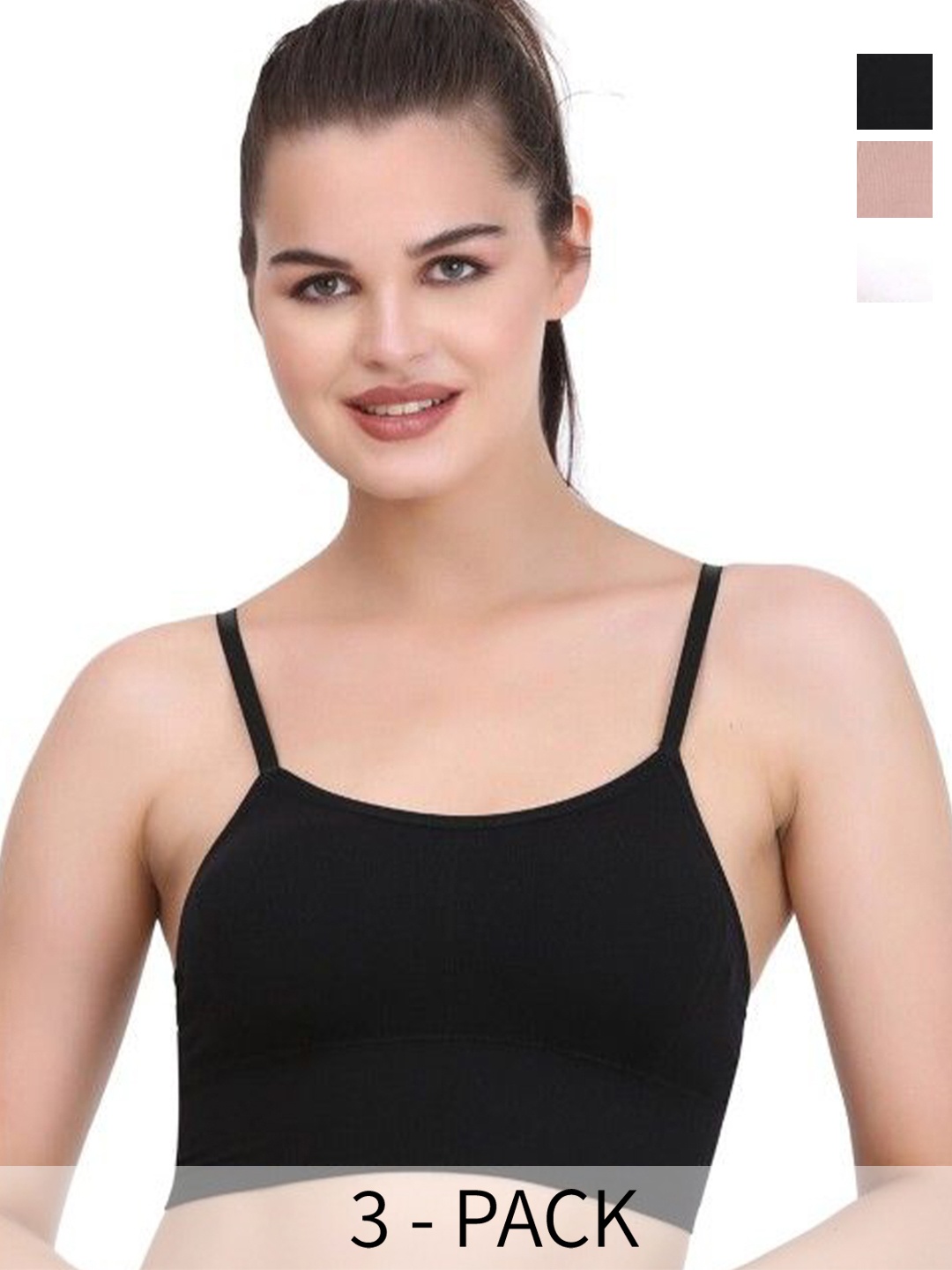 

Taslar Bra Full Coverage Lightly Padded, Black