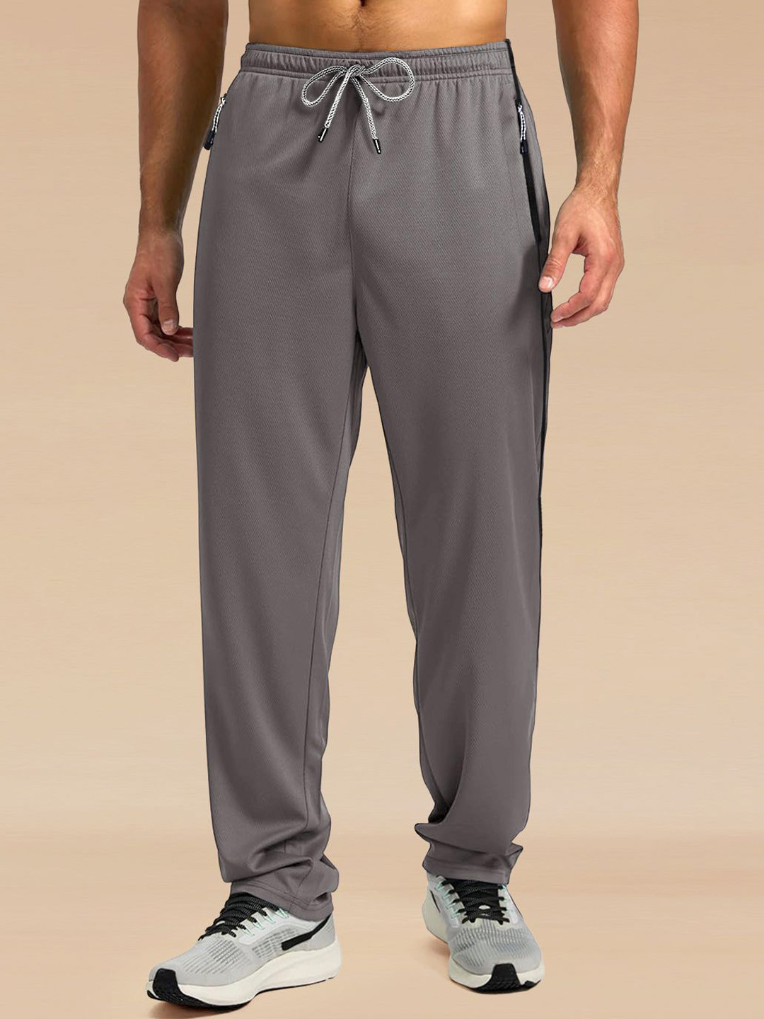 

Moda Rapido Men Mid Rise Track Pant, Grey