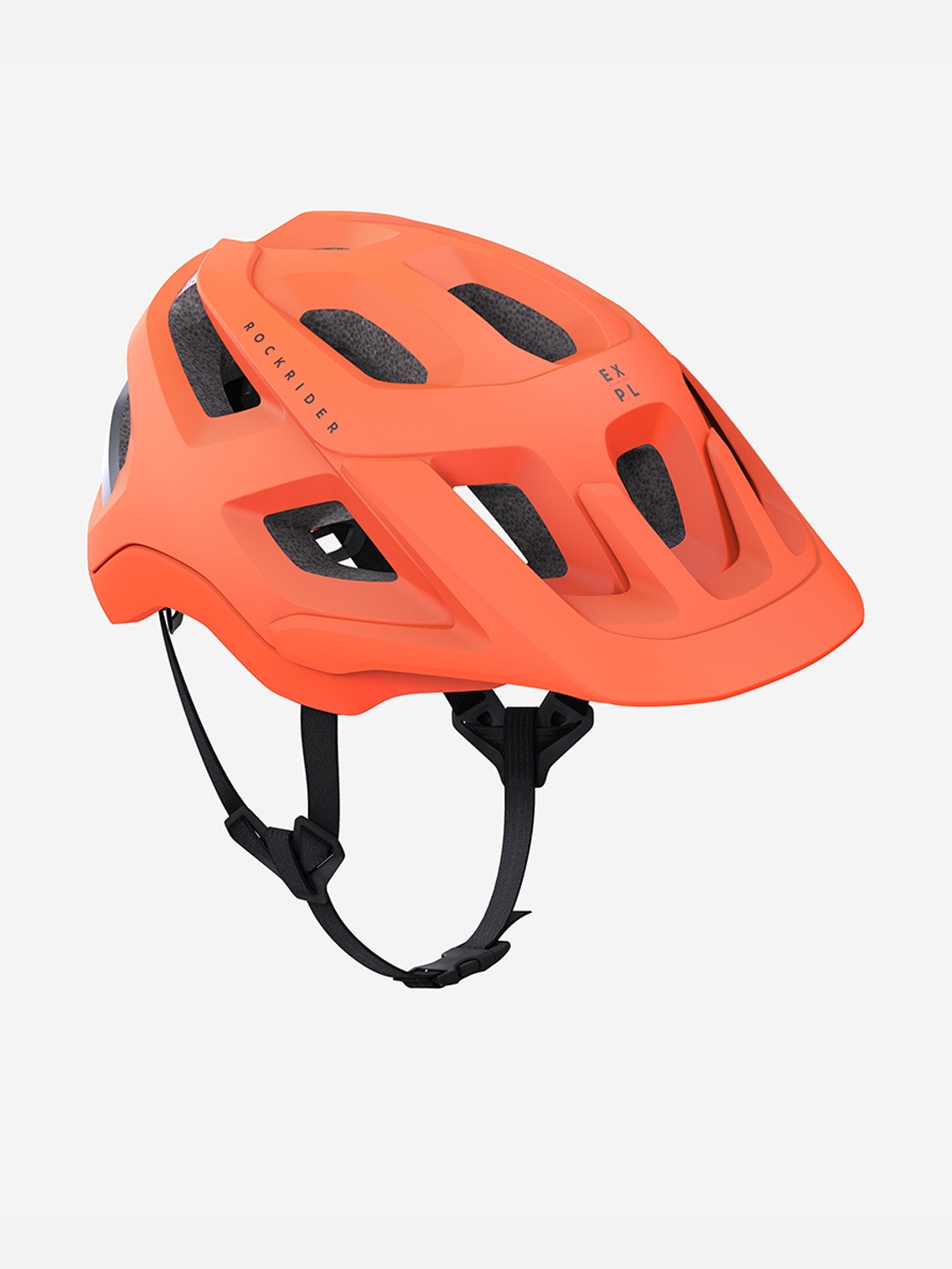 

ROCKRIDER By Decathlon EXPL 500 Mountain Biking Helmet, Orange