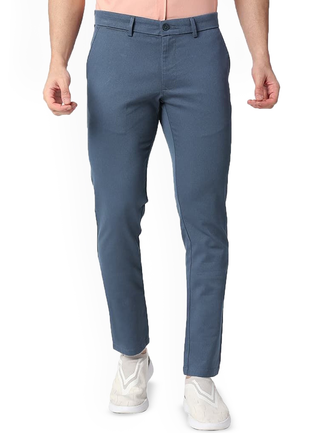 

Basics Men Comfort Trousers, Blue