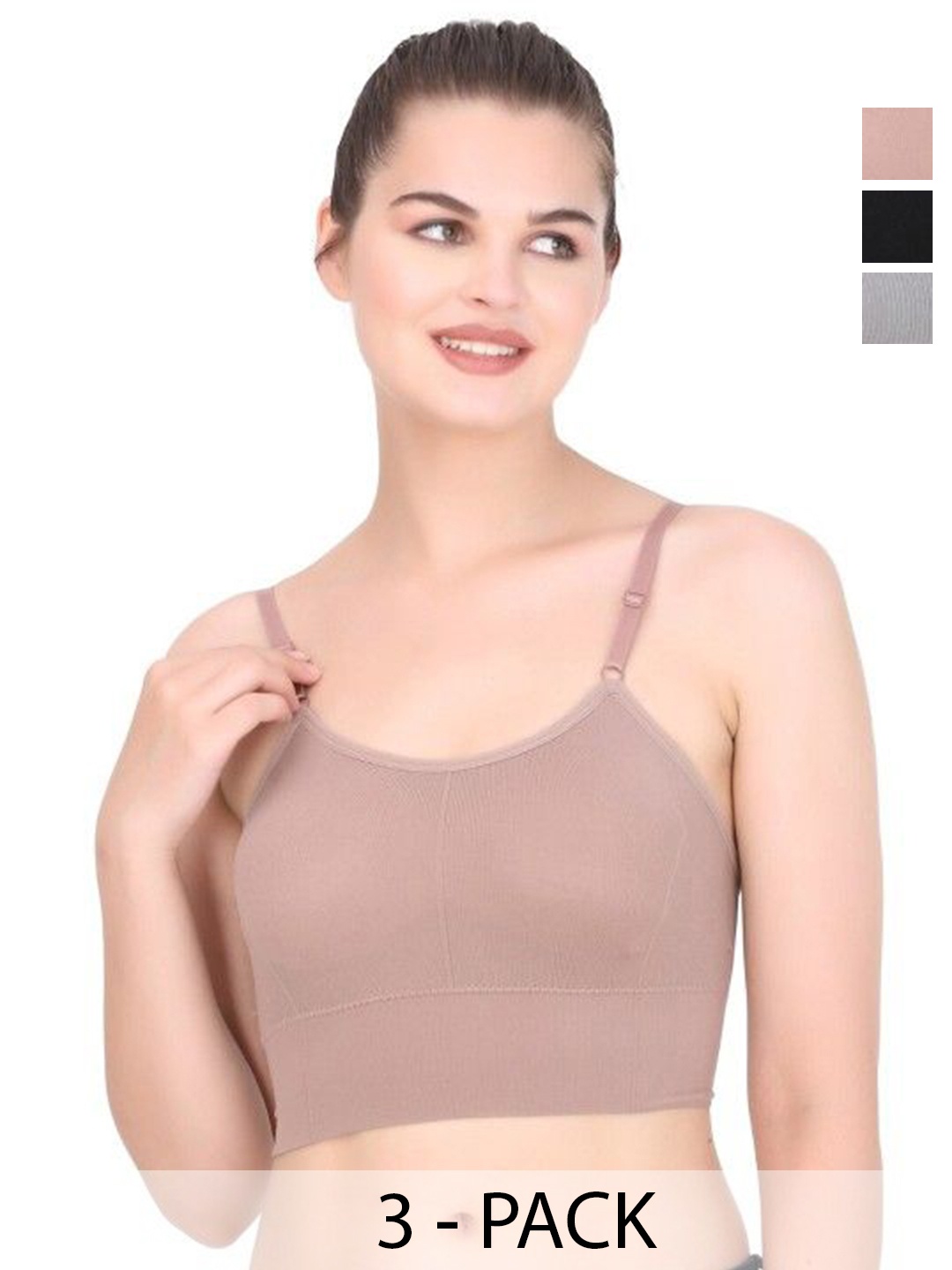 

Taslar Bra Full Coverage Lightly Padded, Black