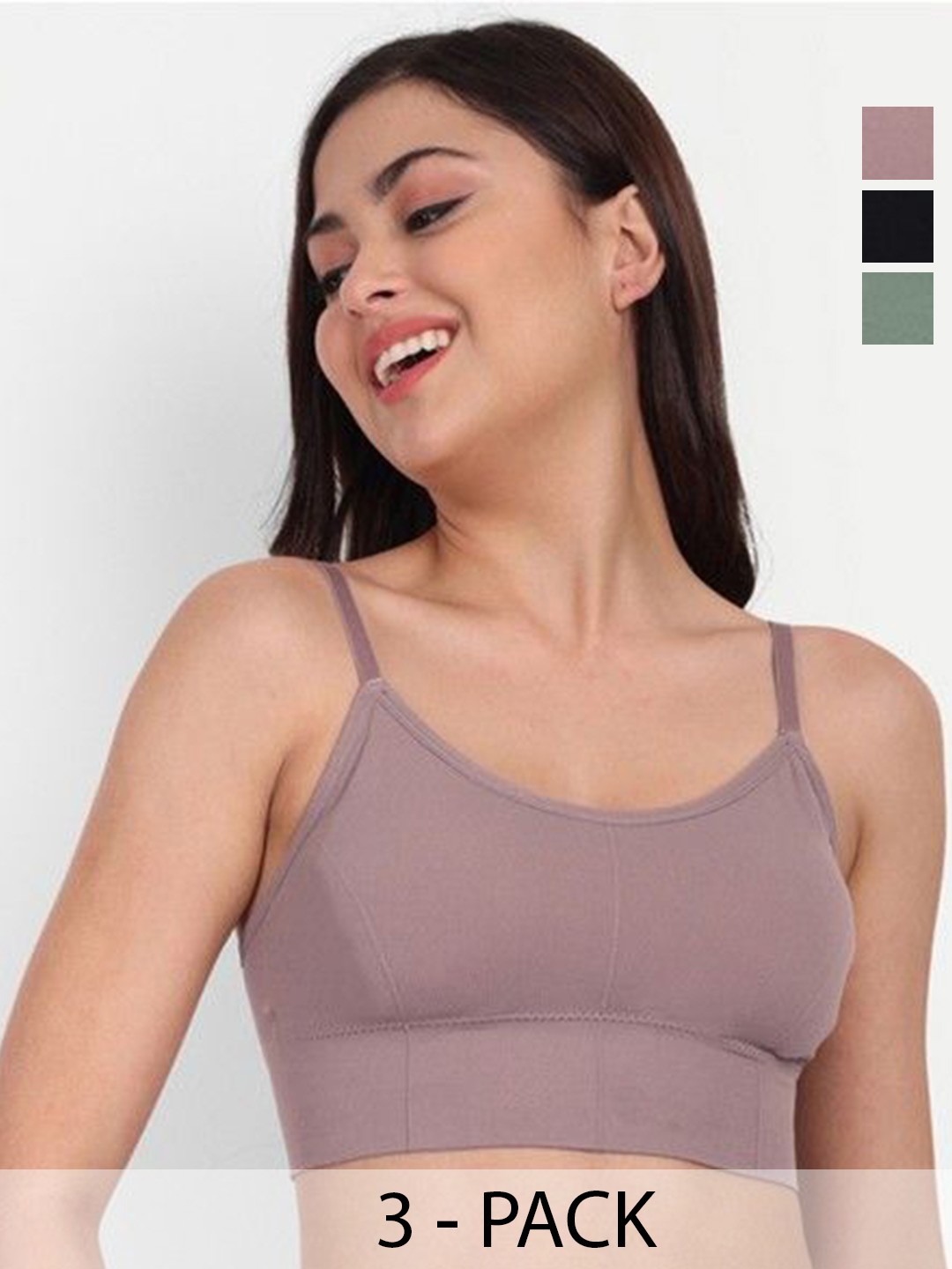 

Taslar Bra Full Coverage Lightly Padded, Green