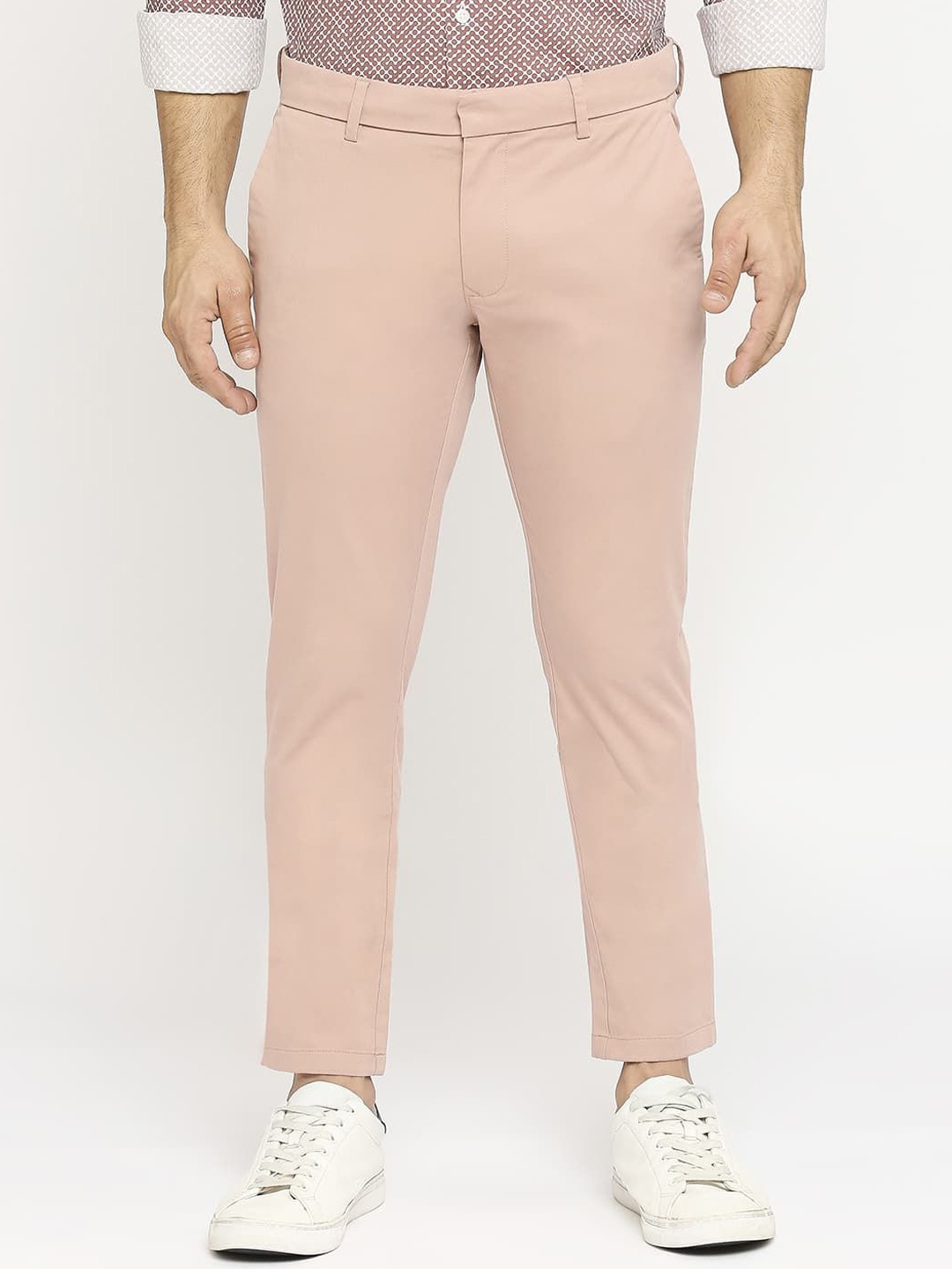 

Basics Men Comfort Trousers, Pink