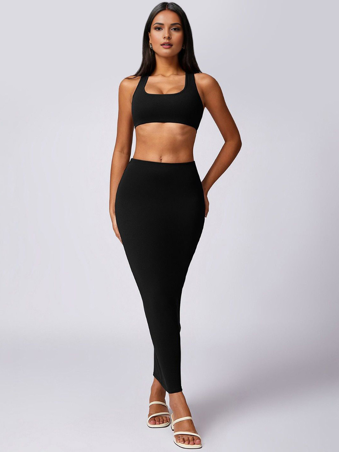 

StyleCast Women Maxi Pencil Skirt, Black
