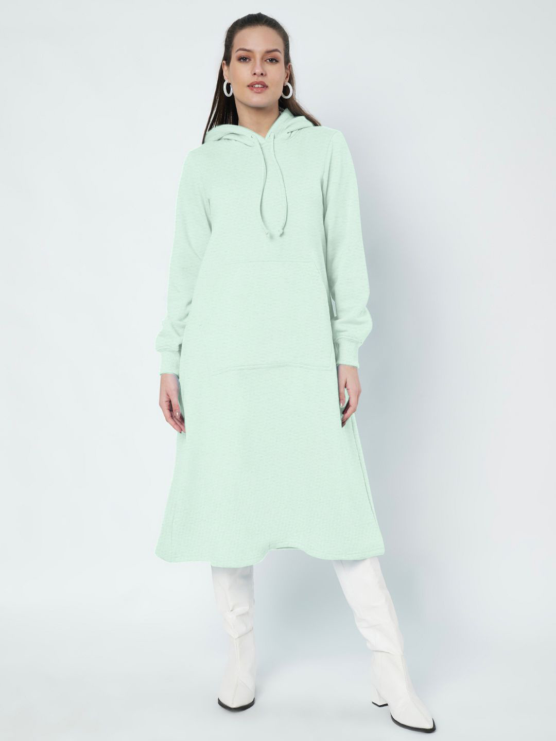

BRINNS A-Line Midi Dress, Green