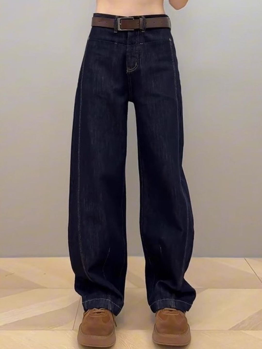 

StyleCast Women Cotton Regular Fit Jeans, Navy blue