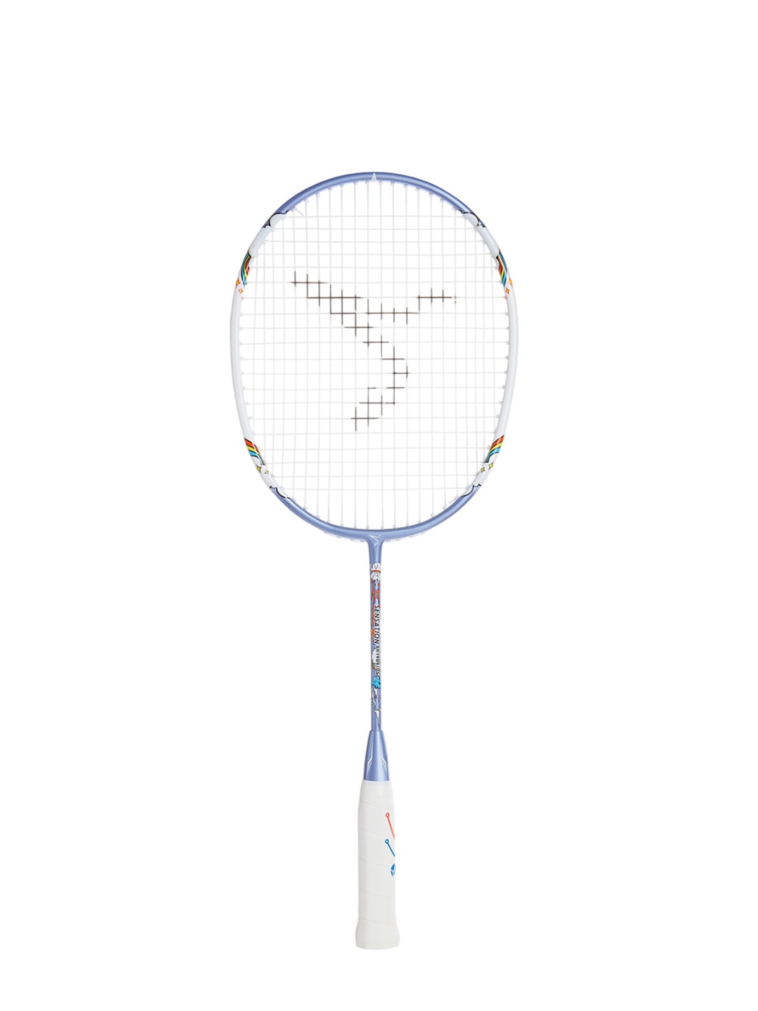 

PERFLY By Decathlon Printed Aluminum Badminton Racquets, Blue
