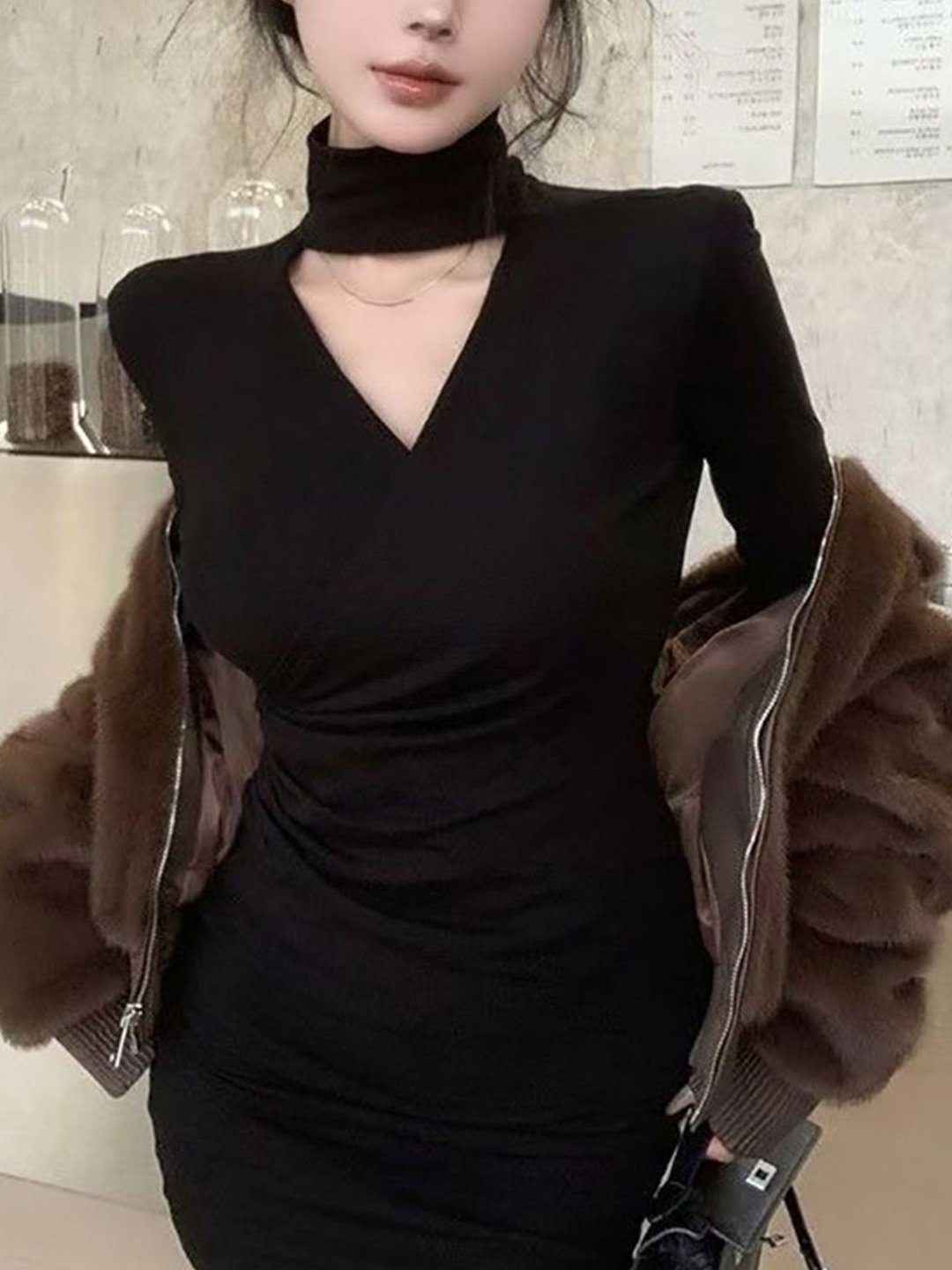 

Mast & Harbour Dress, Black