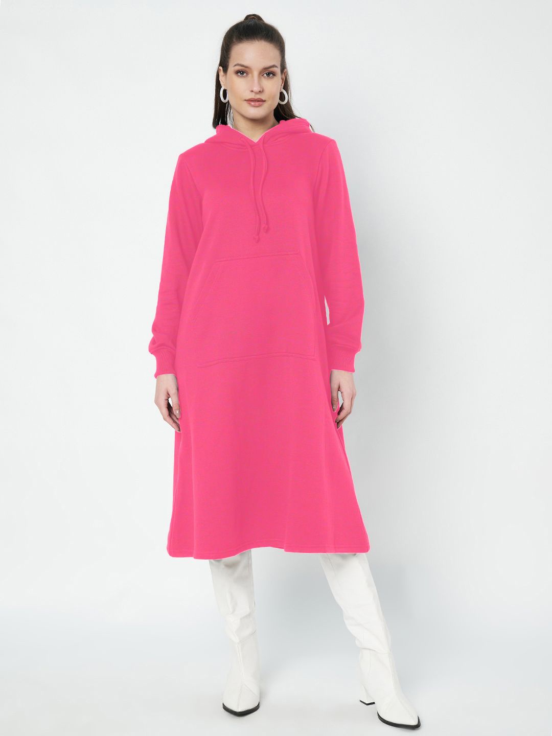 

BRINNS A-Line Midi Dress, Magenta