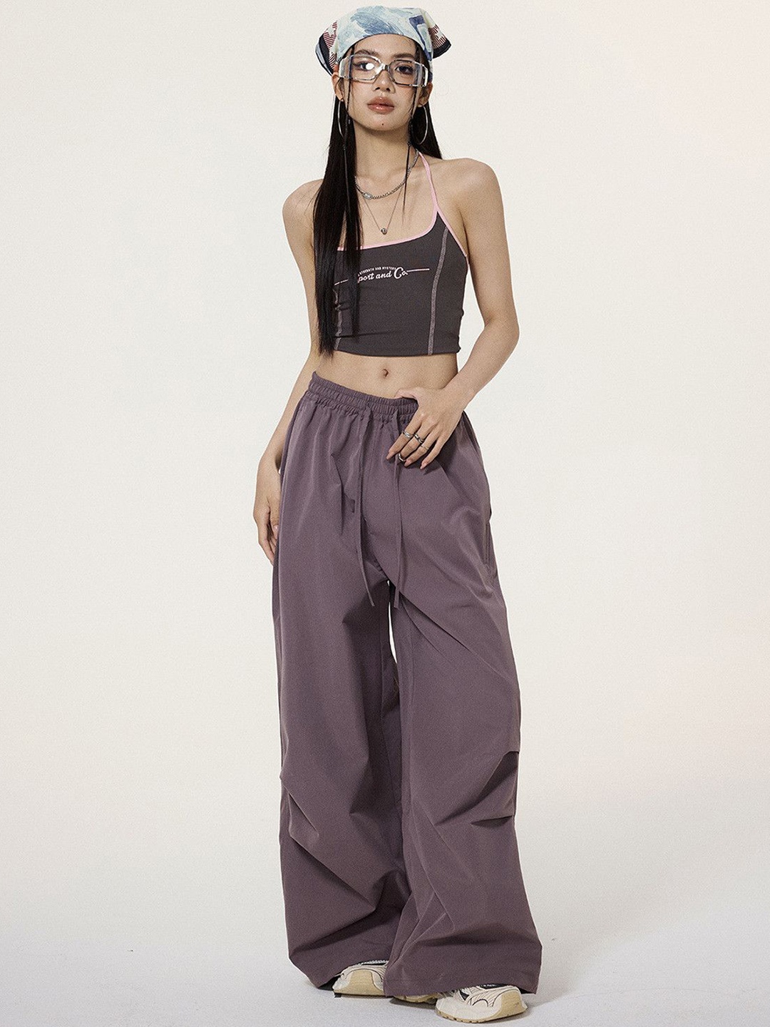 

DressBerry Women Mid-Rise Joggers Trousers, Grey