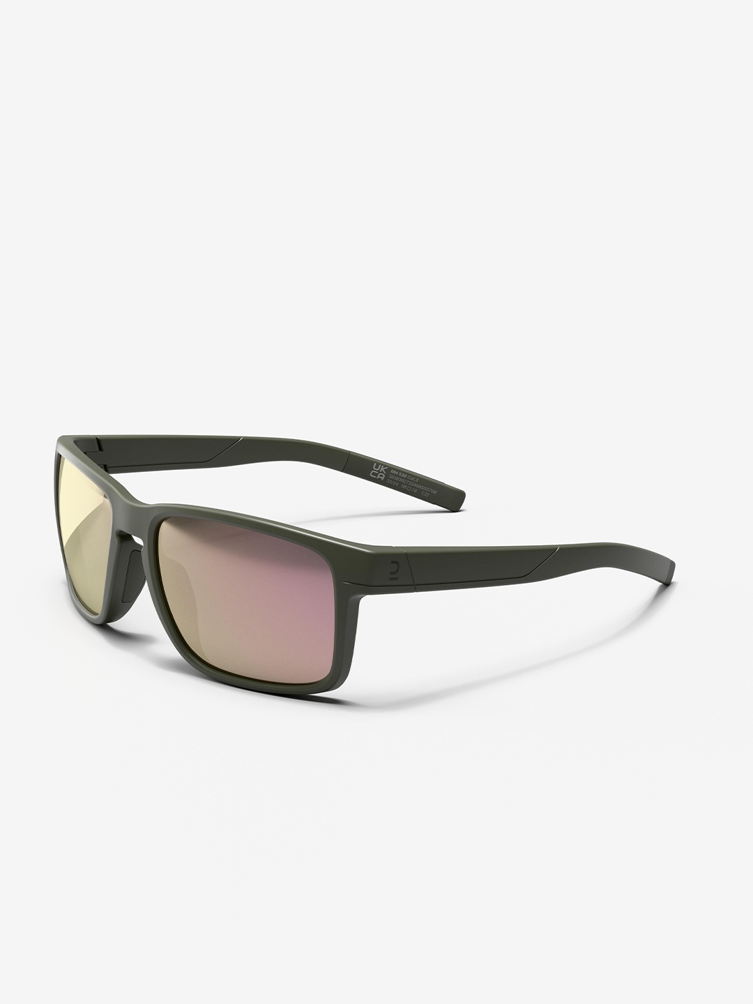 

Quechua By Decathlon Adult Solid Black CAT3 Sport Sunglasses, Purple