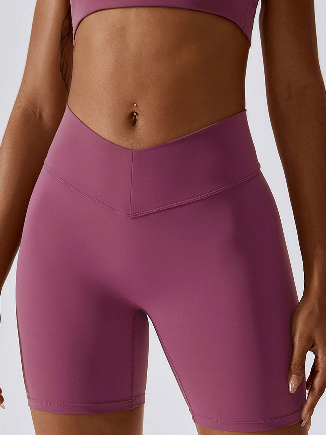 

StyleCast Women Sports Shorts, Purple