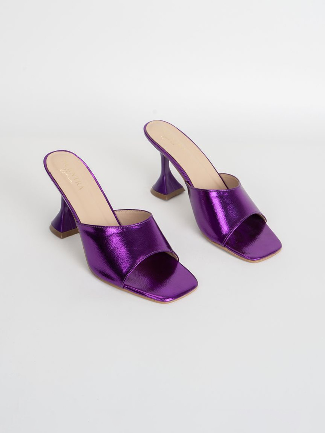 

SCENTRA Party Block Sandals, Purple