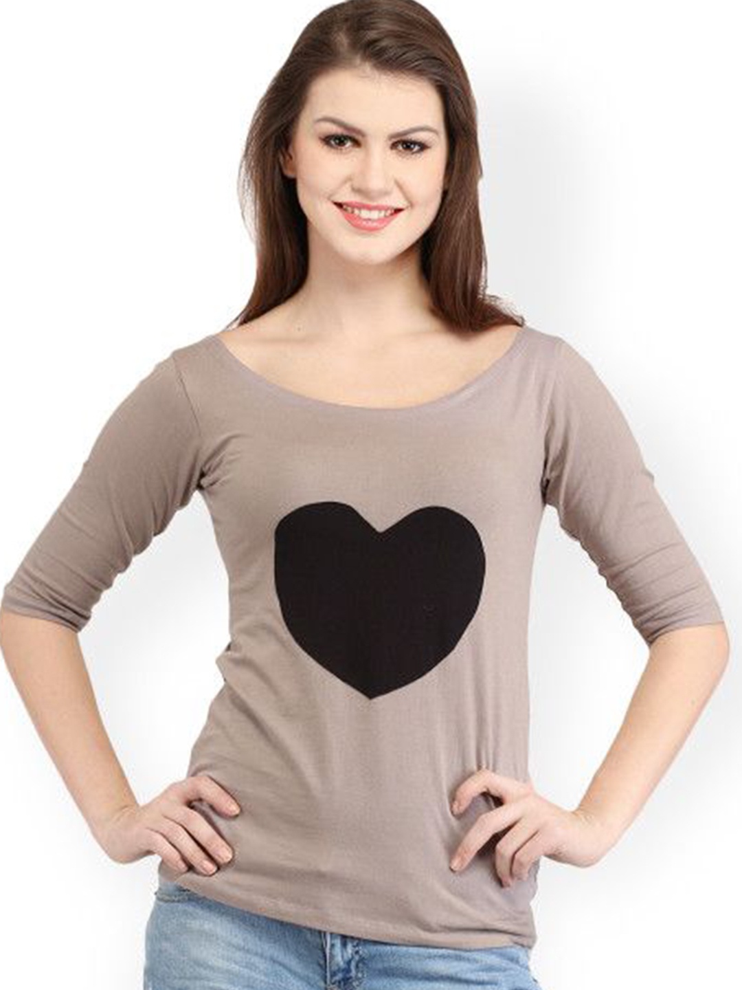 

Moda Rapido Cotton Top, Beige