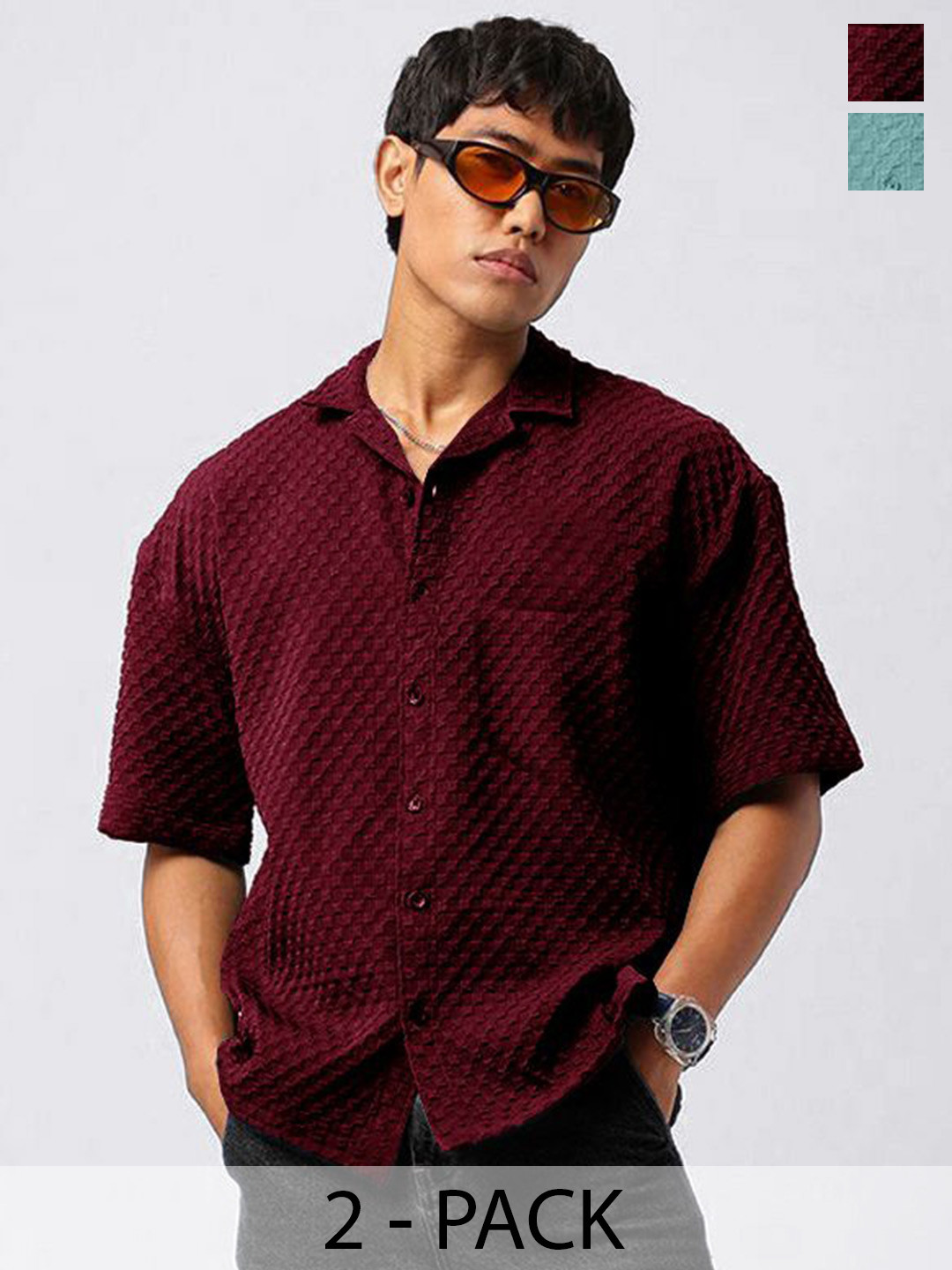 

Moda Rapido Men Standard Opaque Casual Shirt, Multi