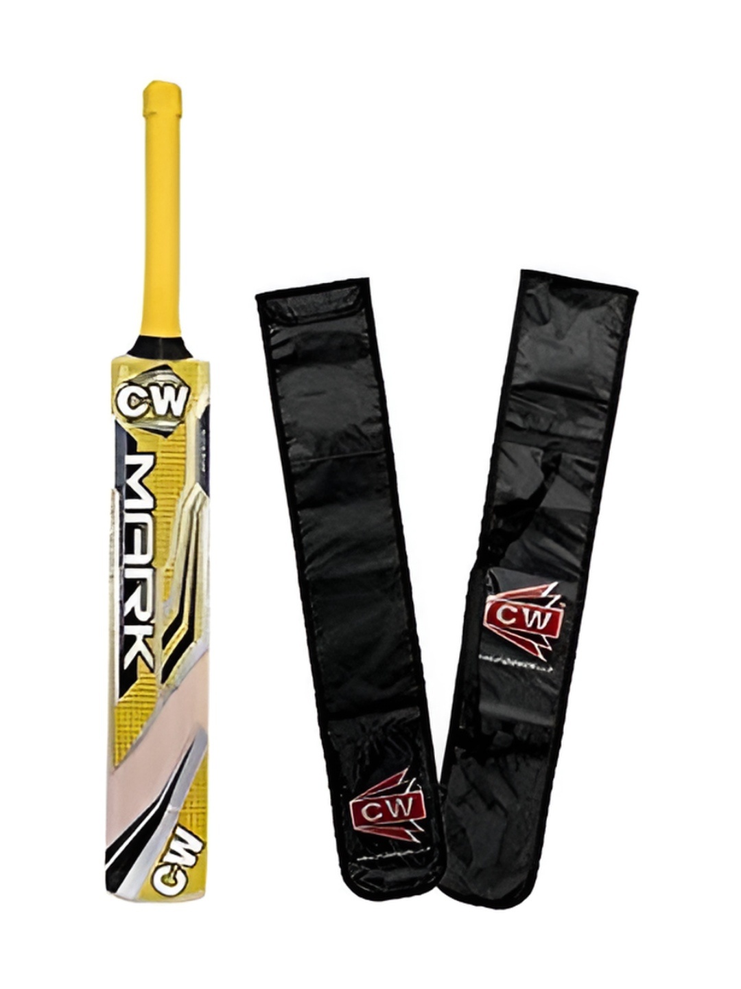 

CW Mark Kashmir Willow Cricket Bat, Yellow