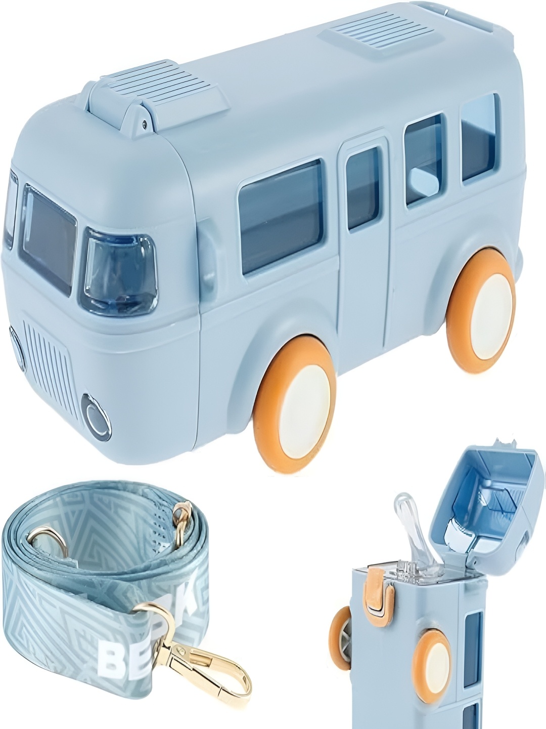 

PROKART Blue Single Plastic Solid Water Bottle