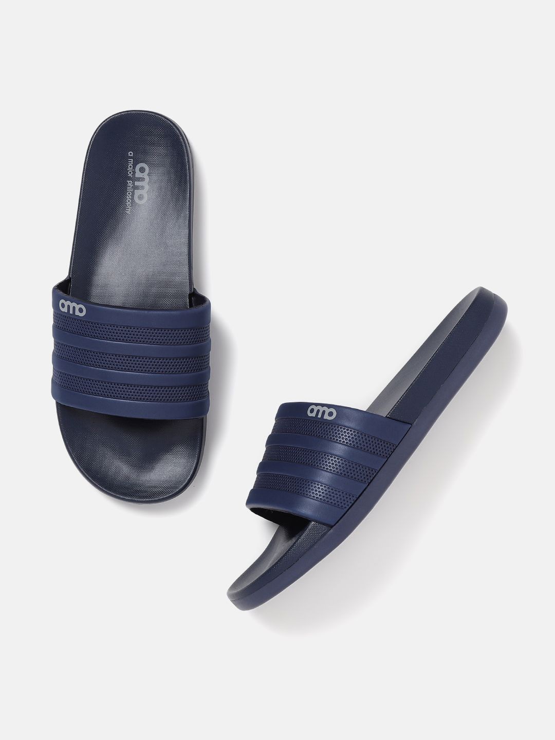

AMP Men Sliders, Navy blue
