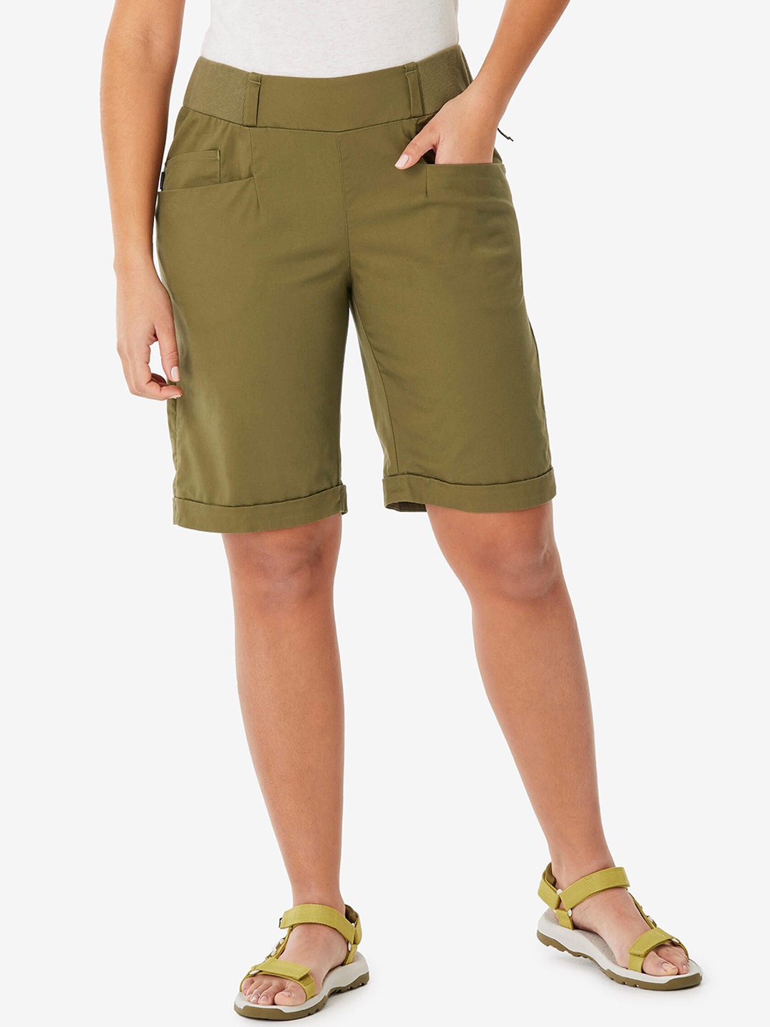 

Quechua By Decathlon Bermuda Shorts, Olive