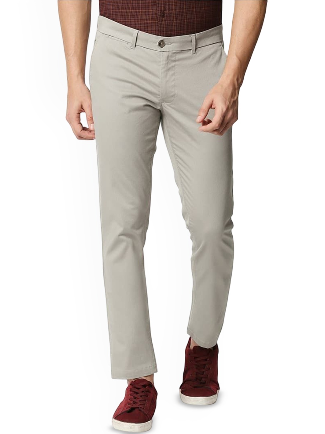 

Basics Men Comfort Trousers, Grey