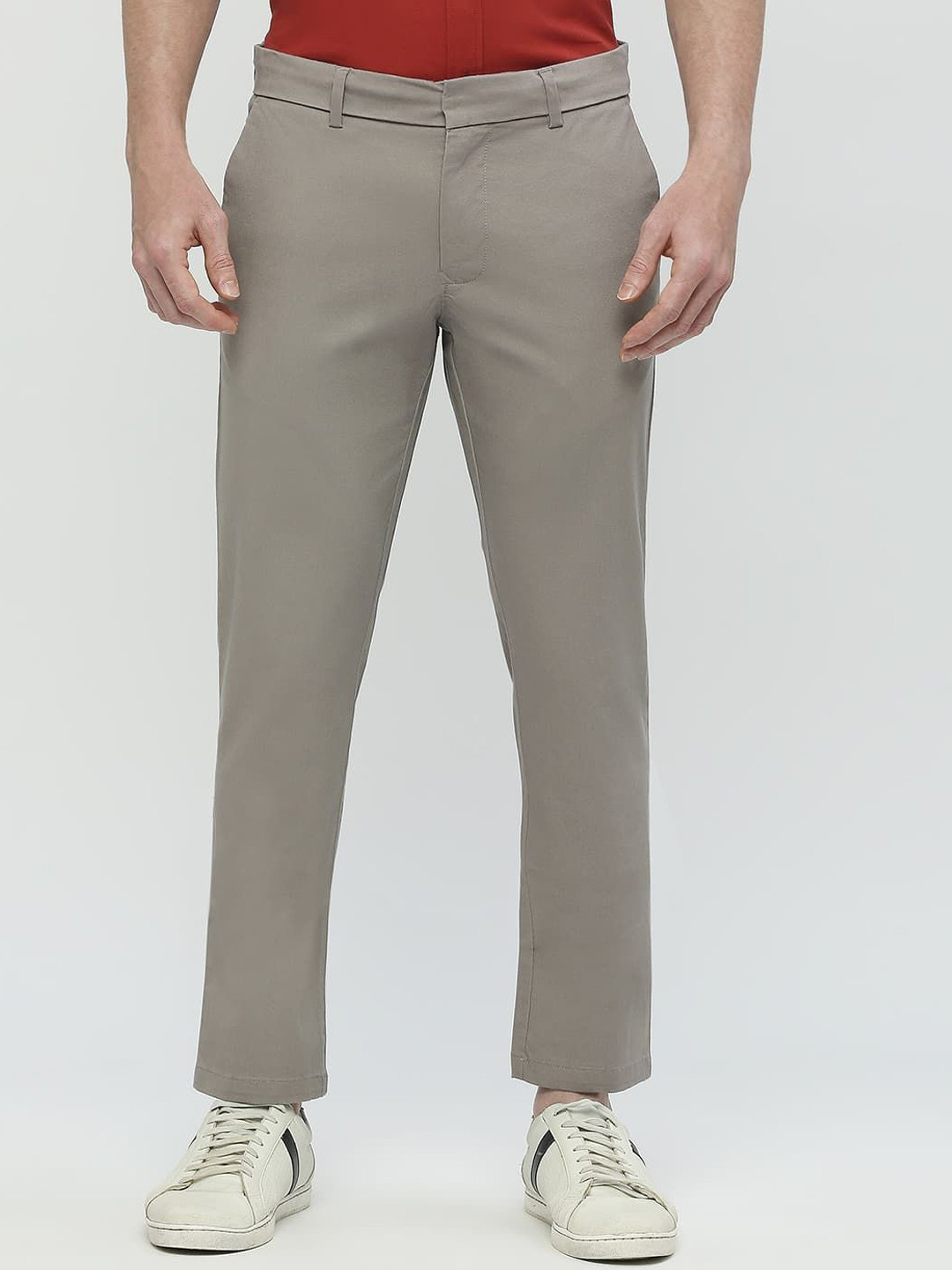 

Basics Men Comfort Trousers, Grey