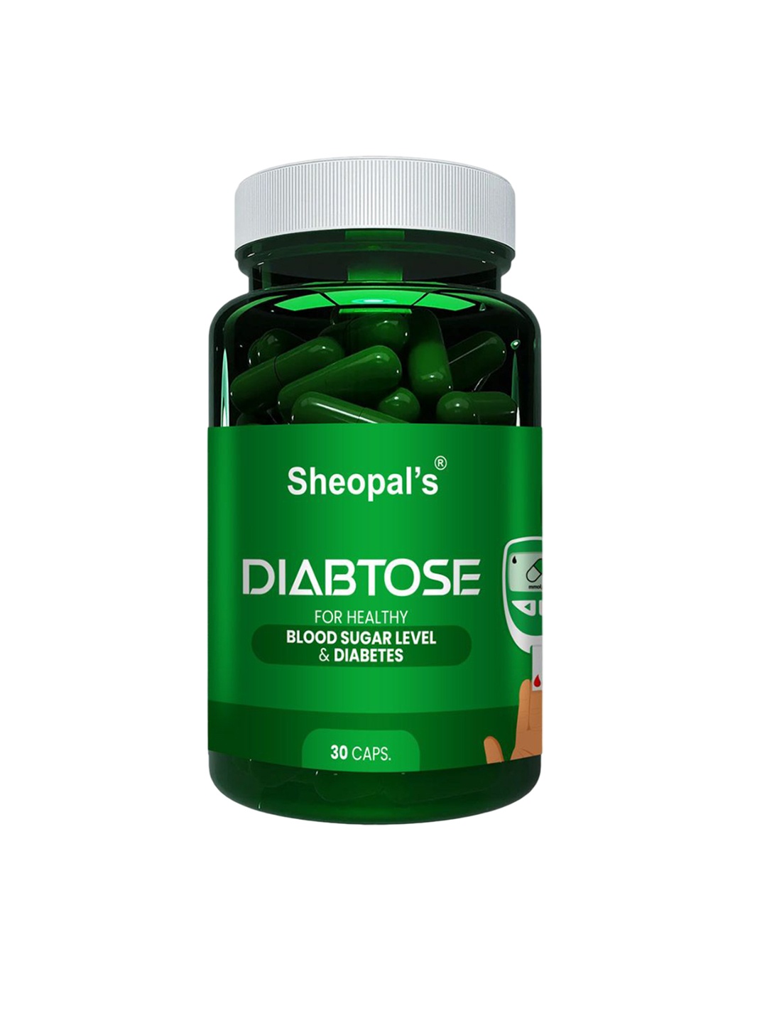 

Sheopal's Set Of 3 Diabtose Capsule For Diabetes & Sugar Level Control - 30 Capsules Each, Green