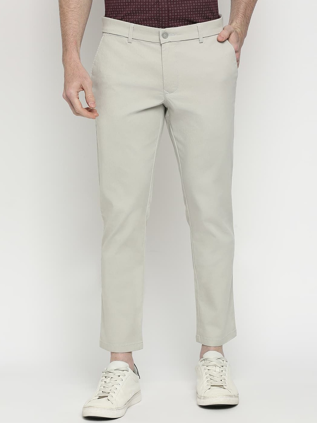 

Basics Men Comfort Trousers, Grey
