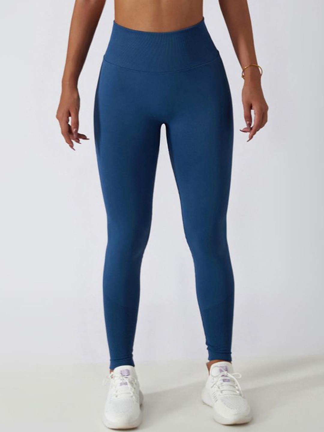 

StyleCast Ankle-Length Gym Tights, Blue