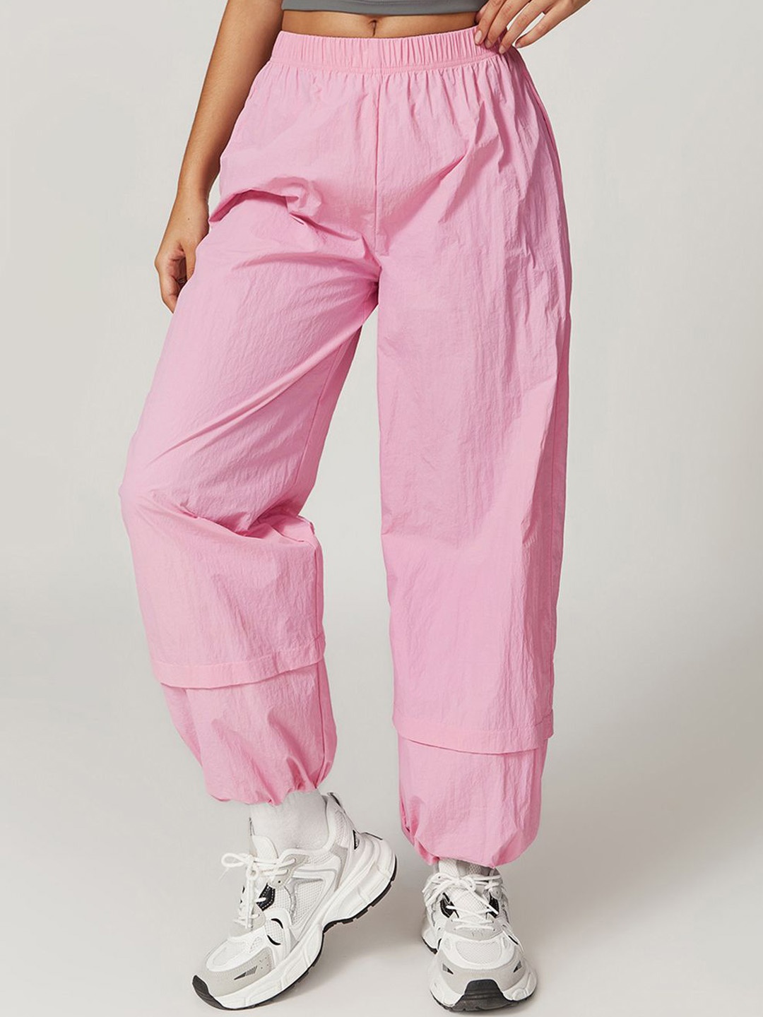 

StyleCast Women Relaxed-Fit Mid Rise Sports Joggers, Pink