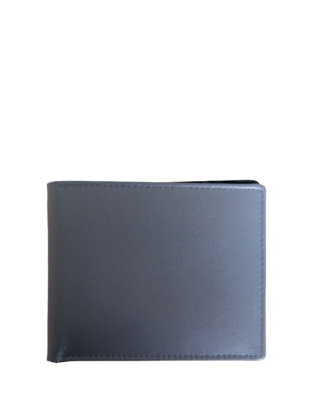 

WROGN Men Leather Three Fold Wallet, Blue