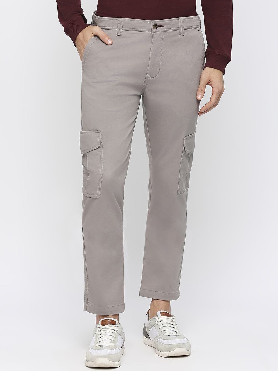 

Basics Men Comfort Trousers, Grey
