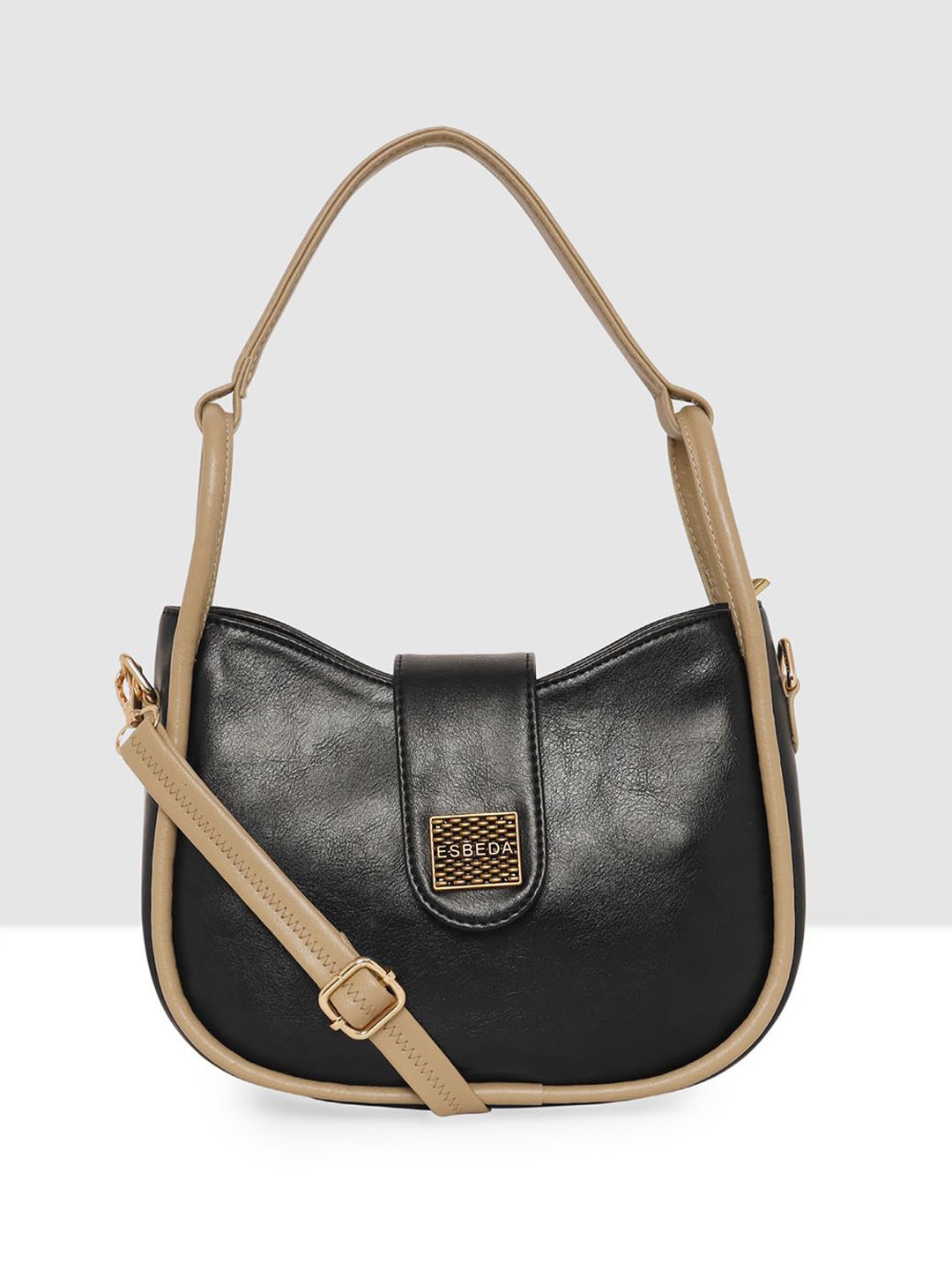 

ESBEDA PU Swagger Sling Bag, Black