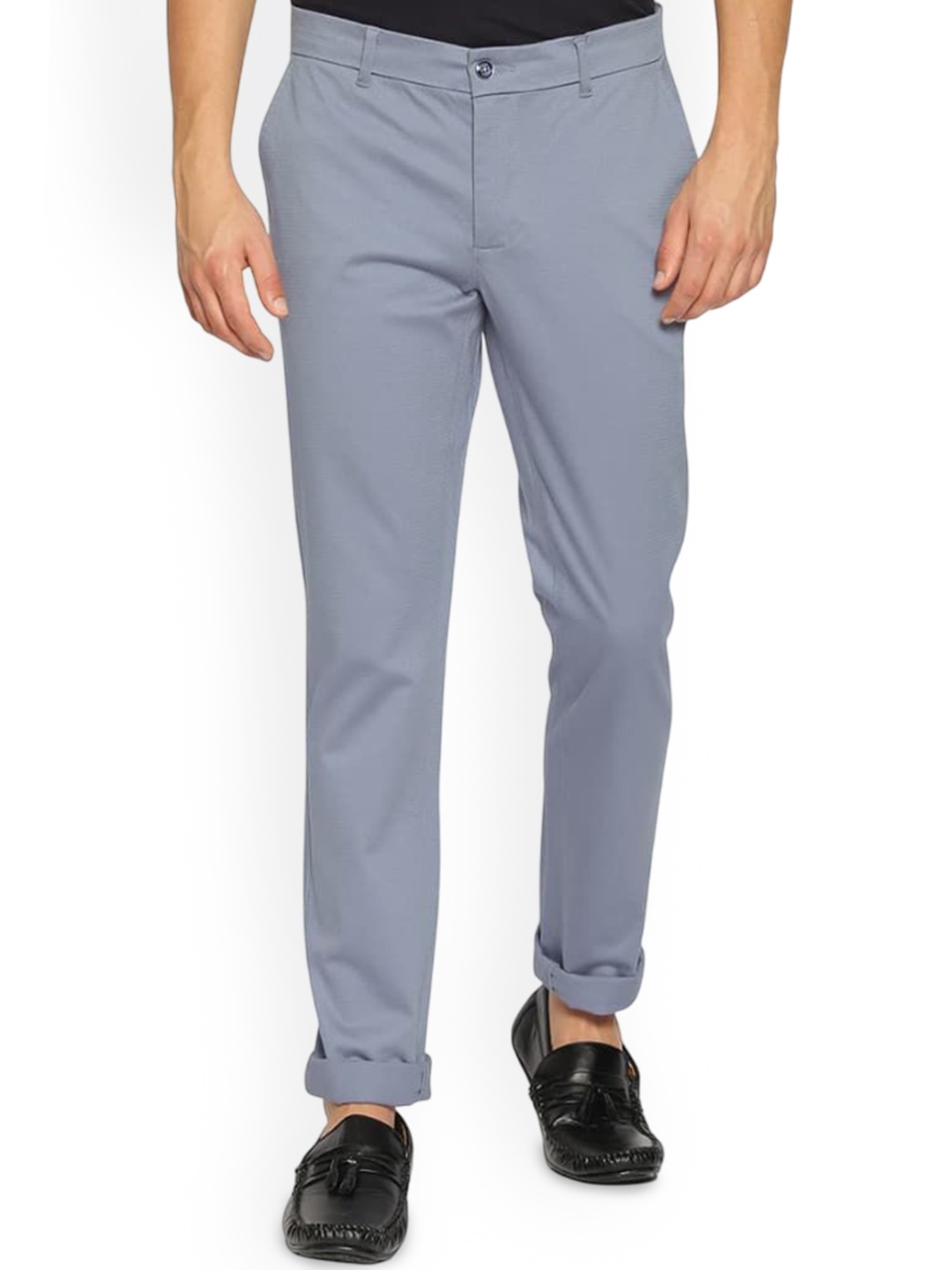 

Basics Men Comfort Trousers, Blue