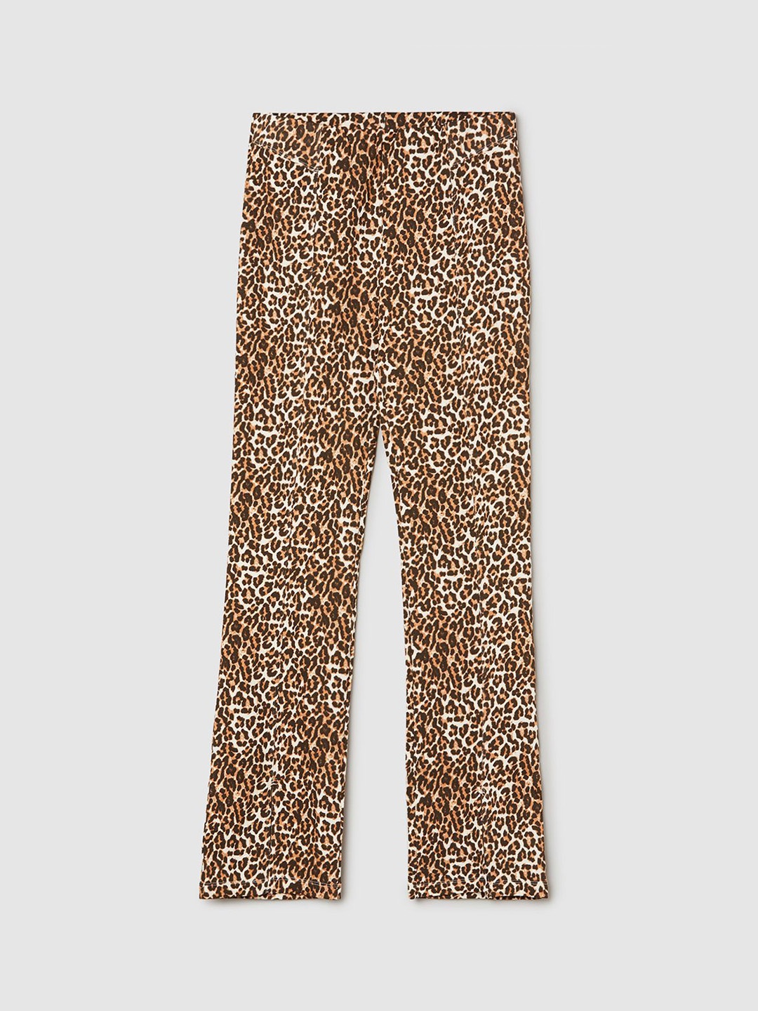 

max Girls Animal Printed Trousers, Multi