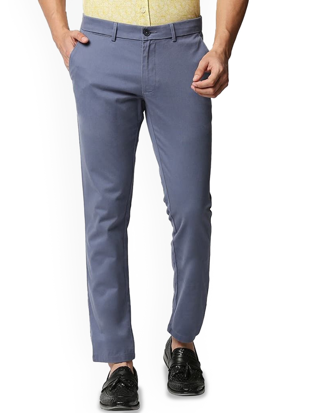 

Basics Men Comfort Trousers, Blue