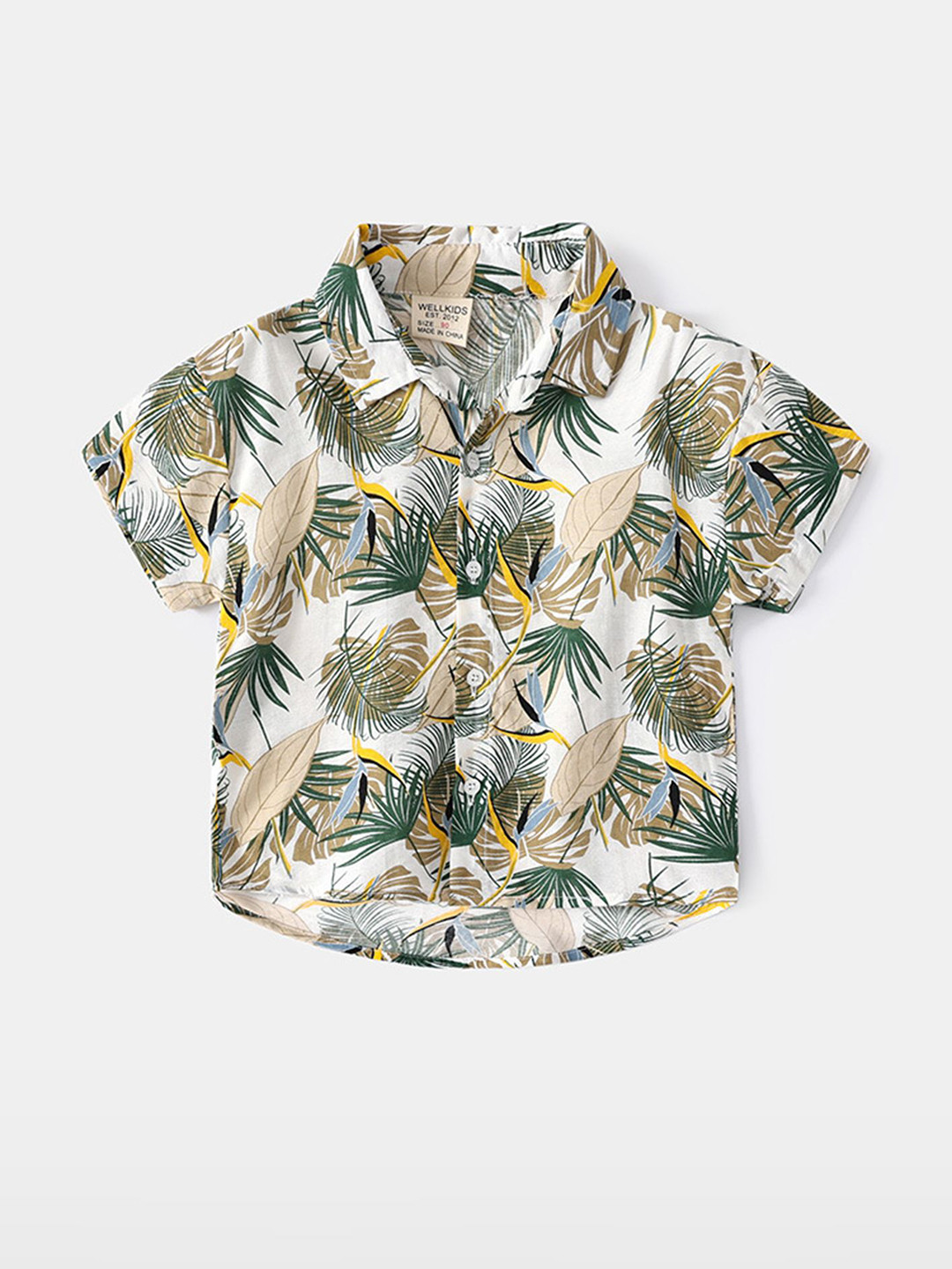 

LULU & SKY Boys Floral Opaque Printed Casual Shirt, Multi