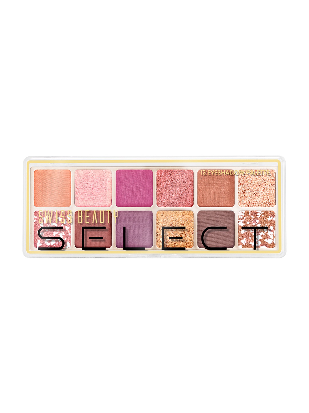 

SWISS BEAUTY Select Eyeshadow Palette - Fast Nights 02, Pink