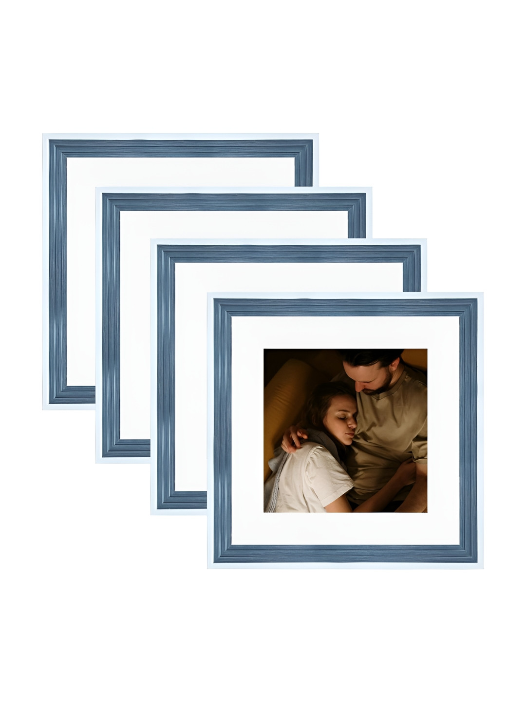 

Art Street Blue & White 2 to 4 Pieces Wood Wall Photo Frames