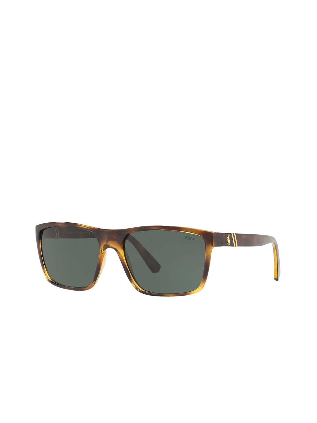 

Polo Ralph Lauren Men UV Protected Rectangle Sunglasses, Green