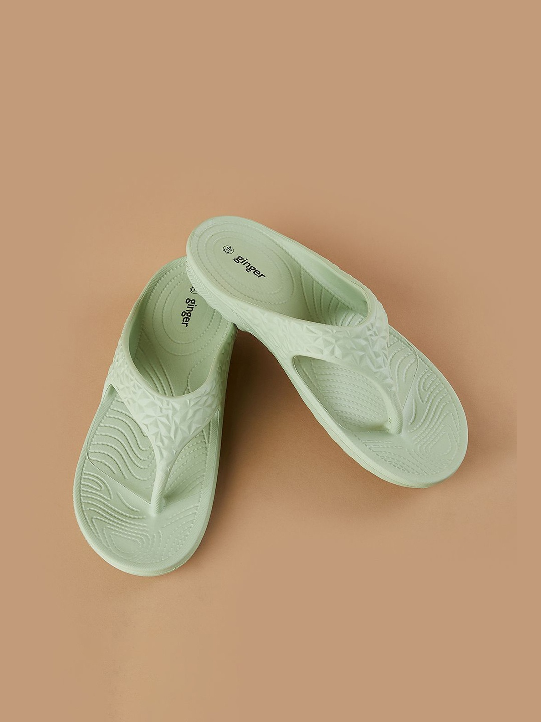 

Ginger by Lifestyle Women Thong Flip-Flops, Green
