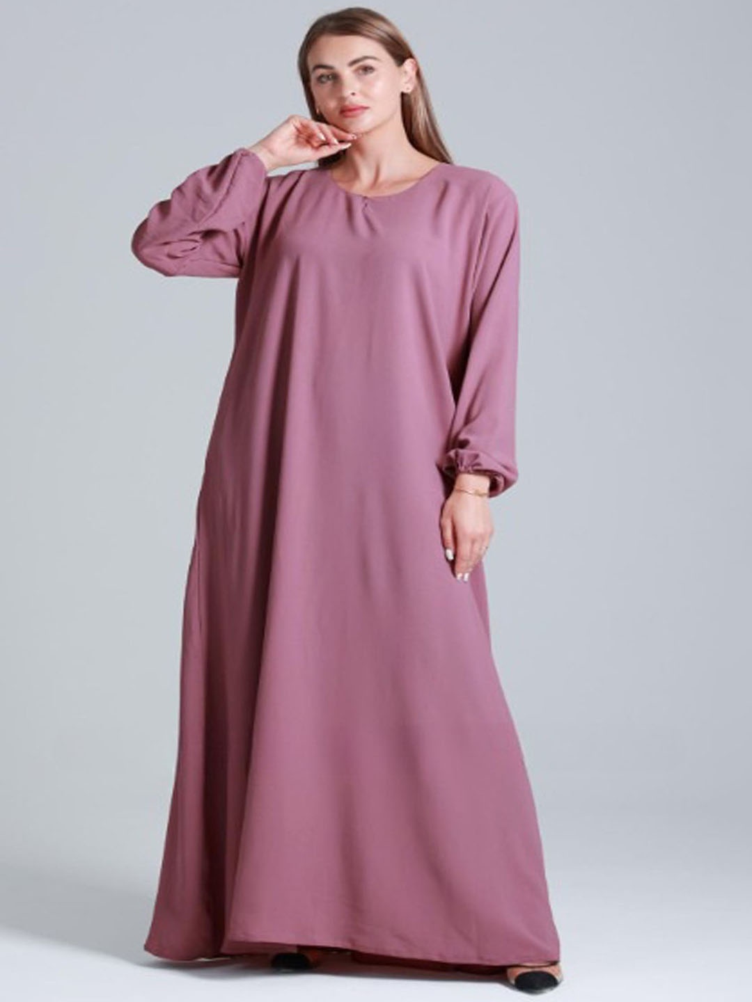 

BROKE BRAND Abaya Burqa With Hijab, Pink