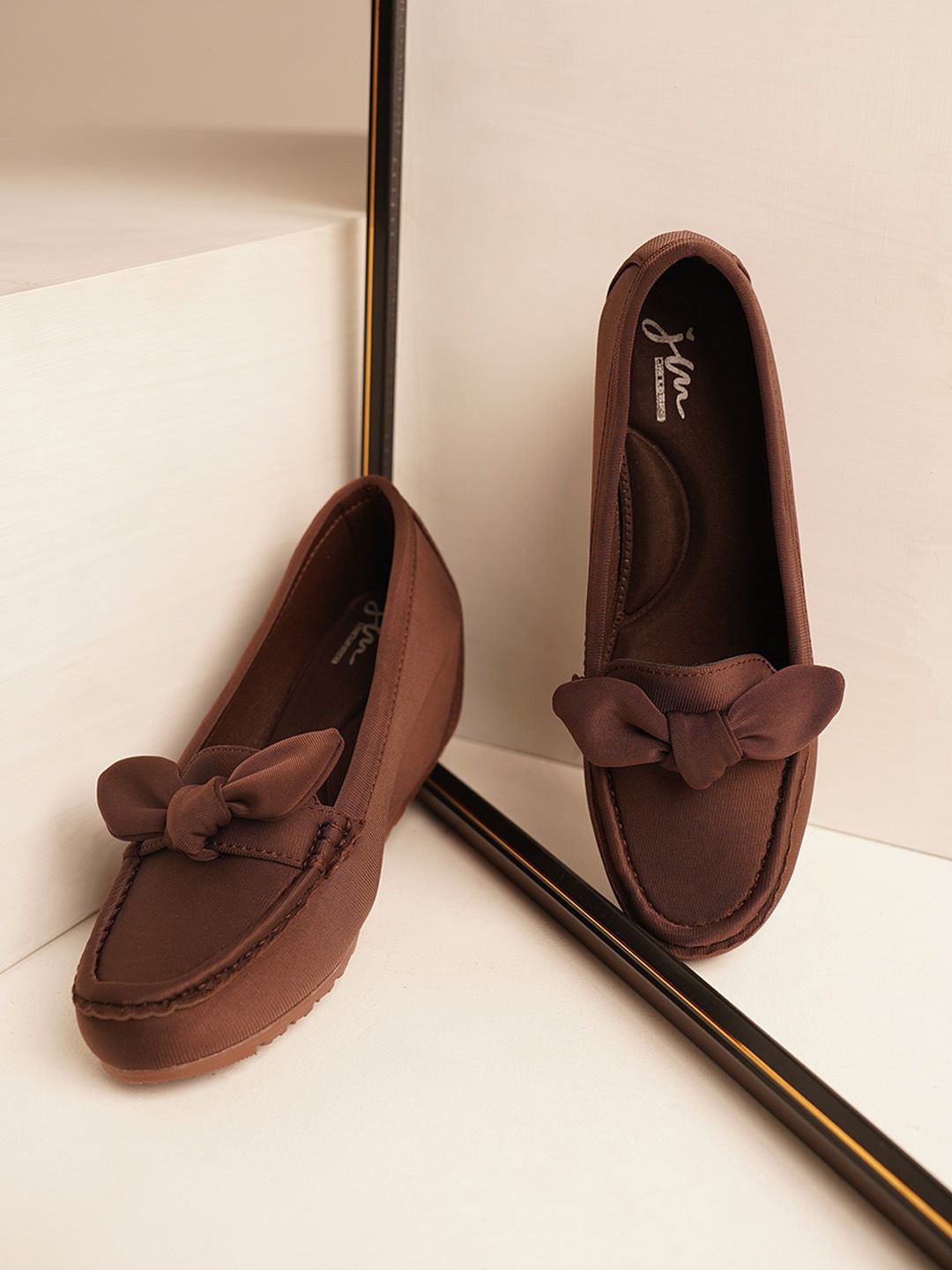 

JM Looks Stylish Loafer for Women & Girls, Brown