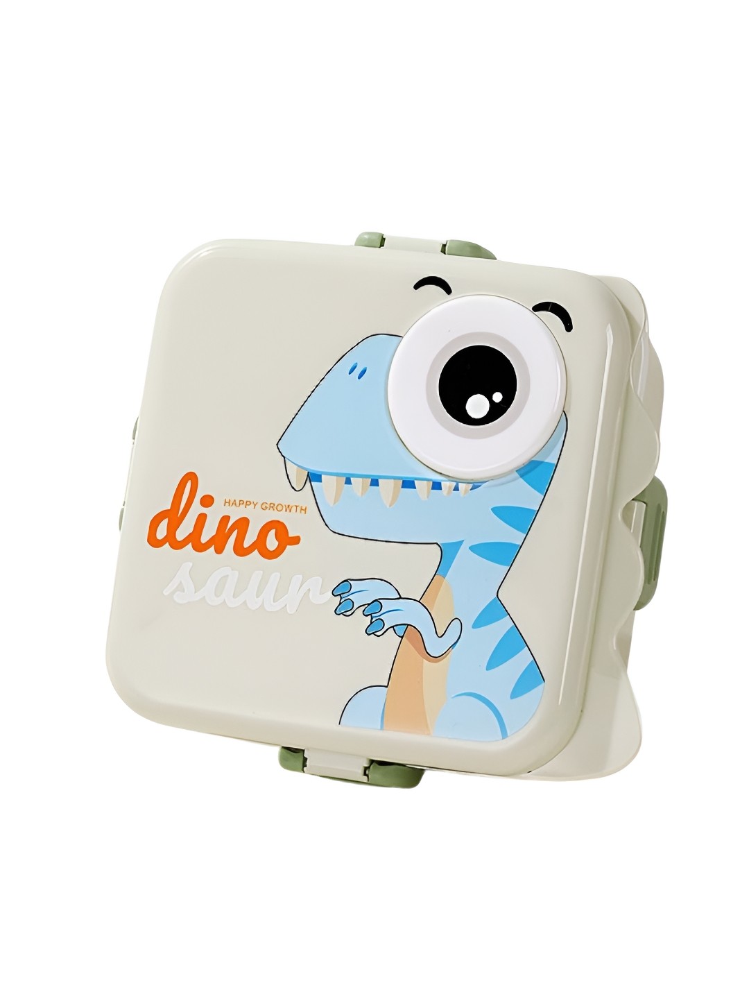 

YELONA Kids Grey & Blue Stainless Steel Cartoon Shape Dishwasher Safe Lunch Box